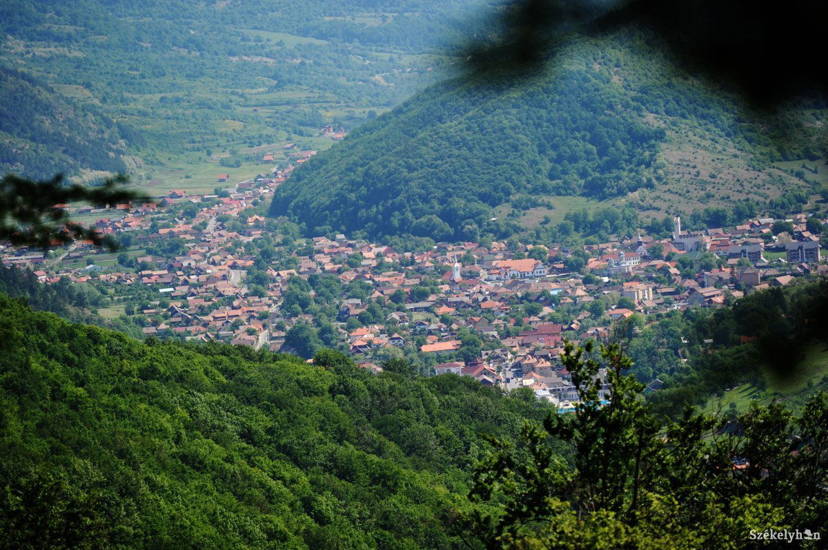 Parajd látképe •  Fotó: Beliczay László