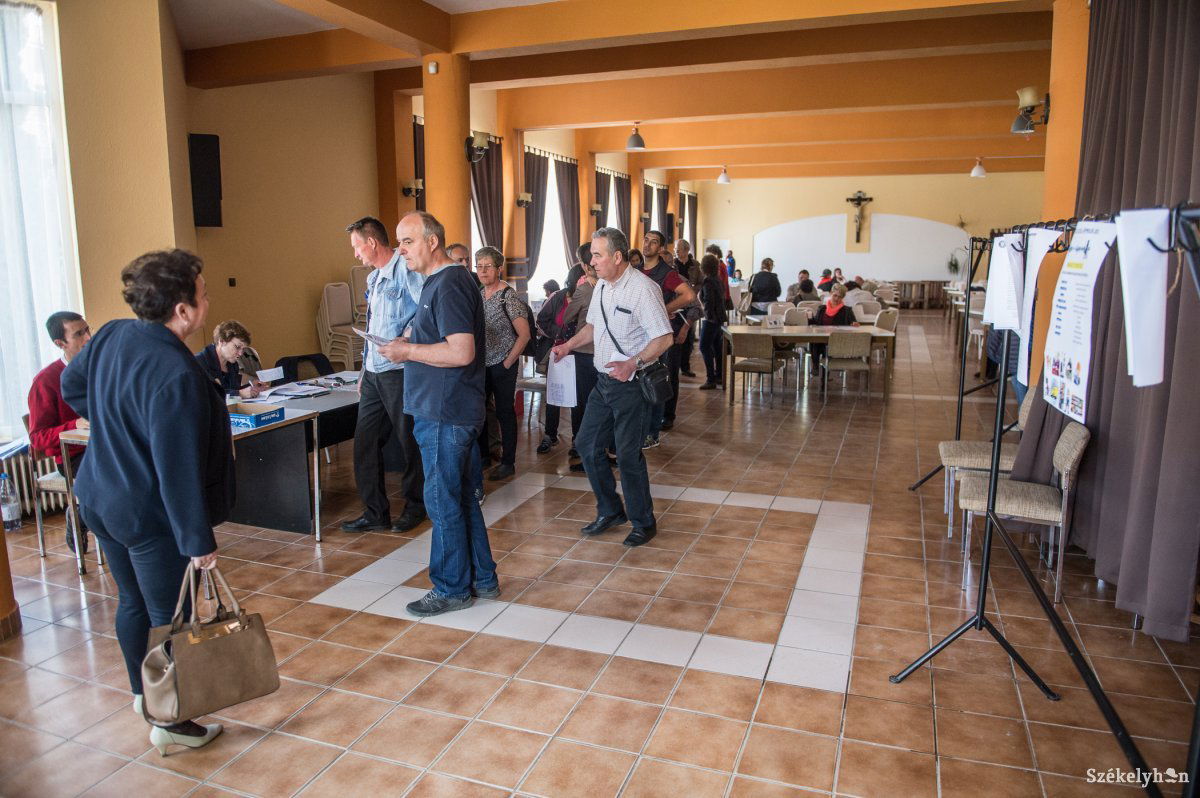 Állásbörze. Nem ajánlott visszautasítani a kínálkozó munkahelyet &bullet;  Fotó: Barabás Ákos