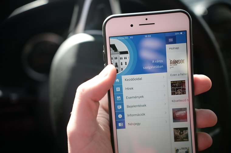 Népszerű Udvarhely város applikációja