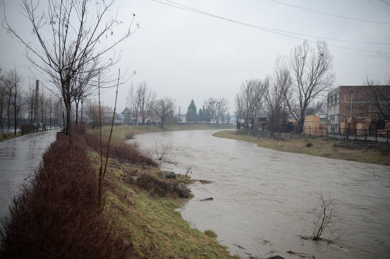 Elsőfokú árvízriasztás a Küküllők és a Maros vízgyűjtő medencéire is
