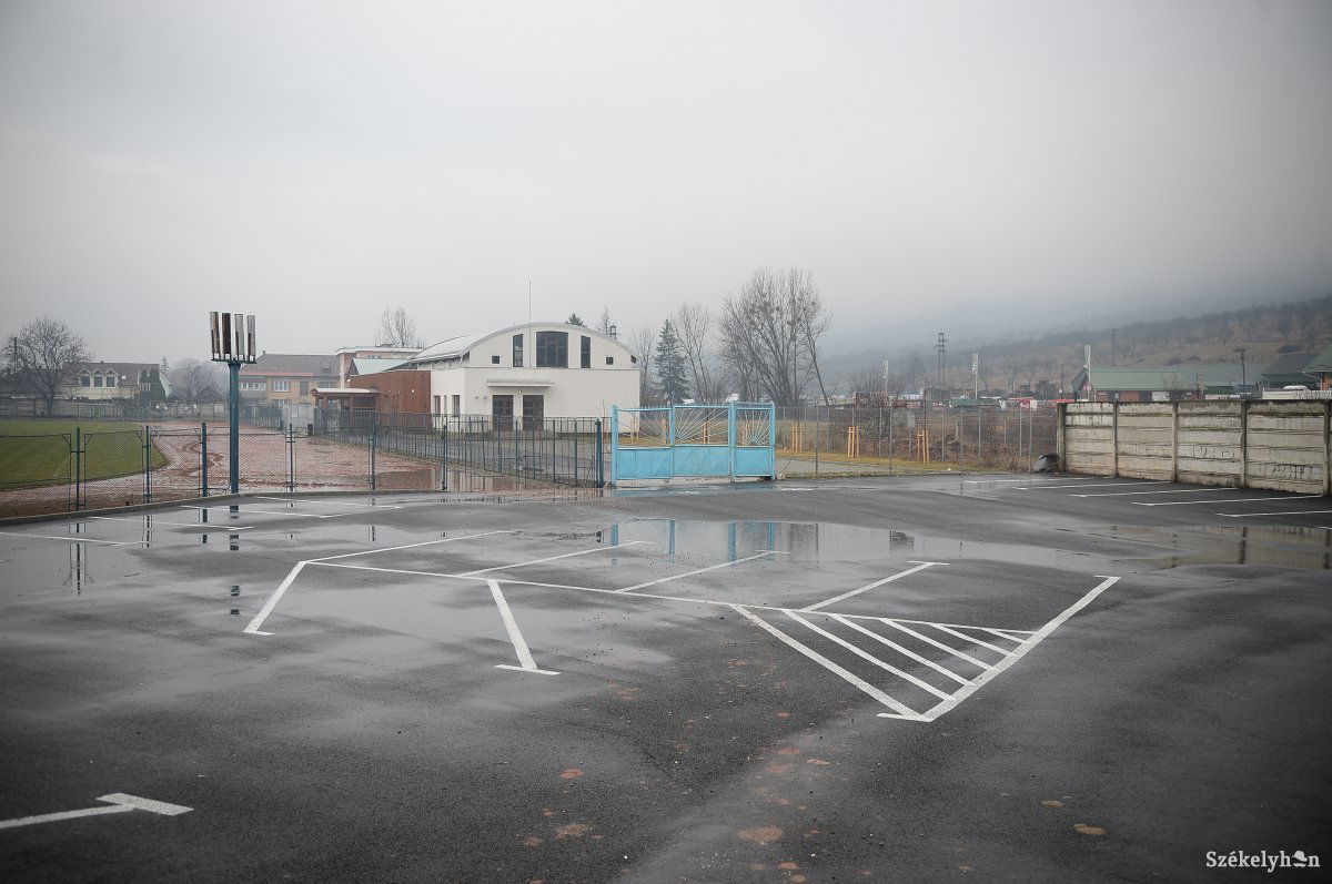 Hosszú távú terv. A birkózóterem mögé épülhet fel az új sportcsarnok. Archív &bullet;  Fotó: Barabás Ákos