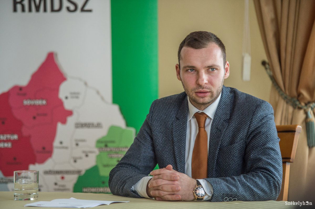 Bíró Barna Botond. Április 19-re tűzték ki a területi RMDSZ tisztújító küldöttgyűlését •  Fotó: Barabás Ákos