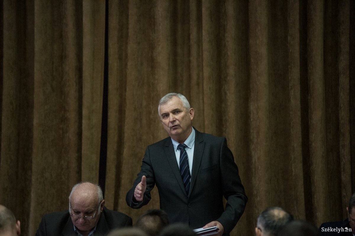 Tamás Zoltán, a HMLE elnöke •  Fotó: Barabás Ákos