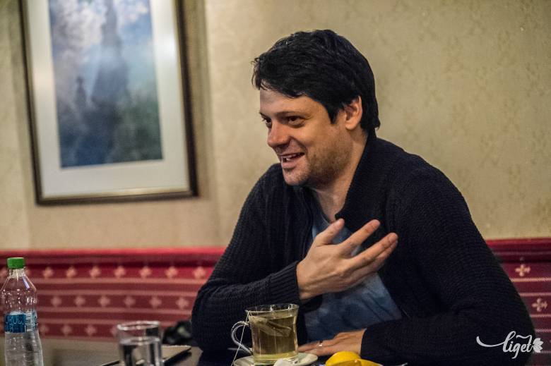 Zenekarával tangót játszanak •  Fotó: Barabás Ákos