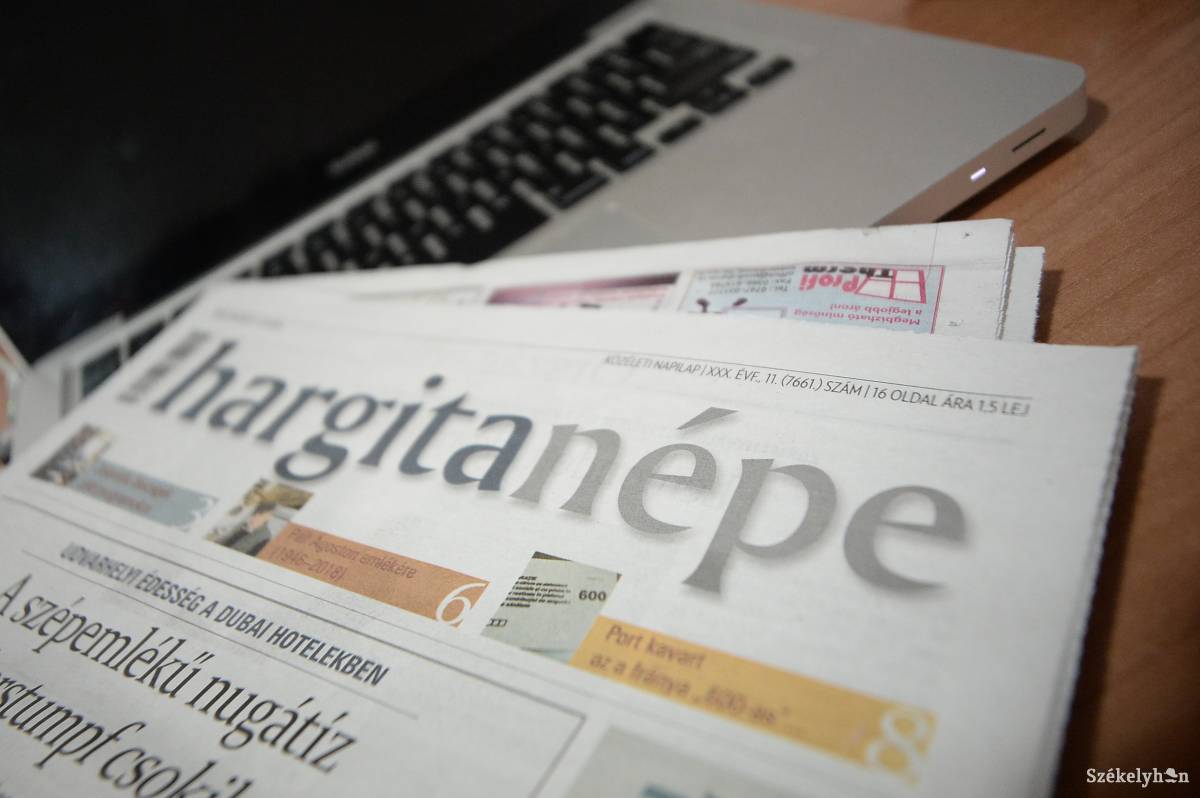 Gyors megoldásra van szükség a Hargita Népénél •  Fotó: Barabás Ákos