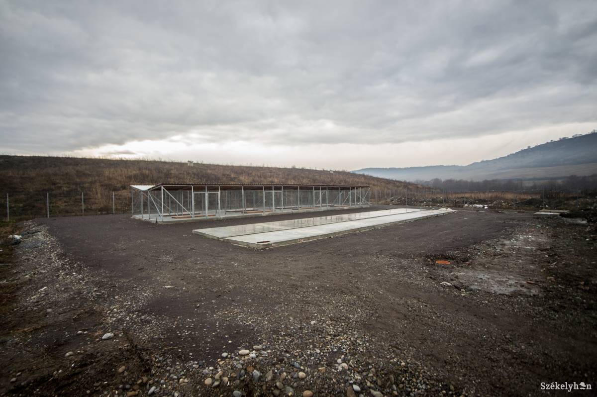 Kétezer négyzetméter alapterületű lesz az új székelyudvarhelyi kutyamenhely • Fotó: Barabás Ákos