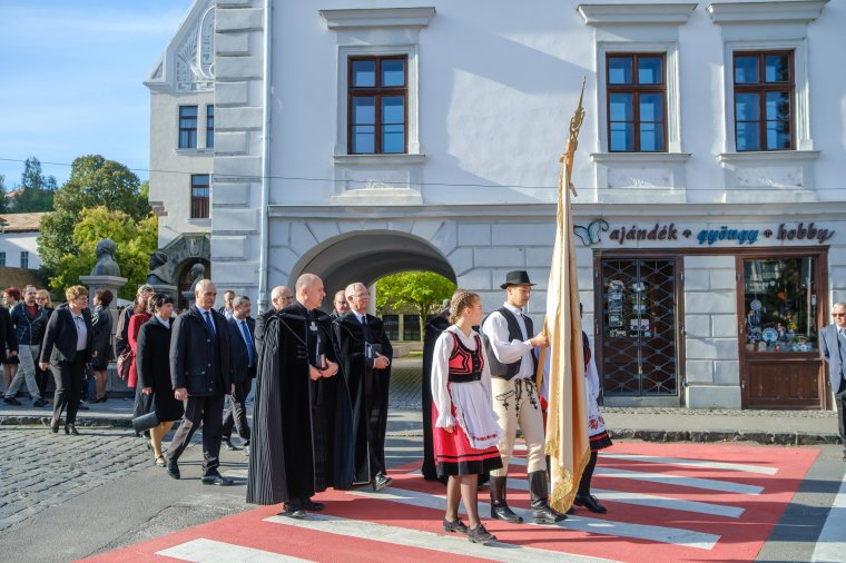 A székelyudvarhelyi református kollégium újraindulásáról emlékeztek meg
