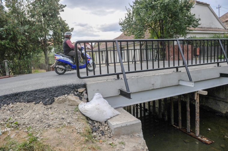 Használható a Homoród utcai híd Székelyudvarhelyen
