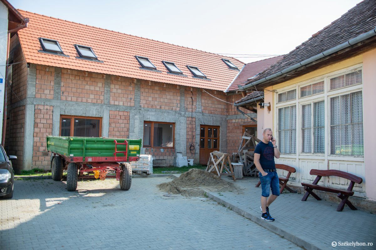 A tervek szerint még idén befejeznék az építkezést •  Fotó: Barabás Ákos