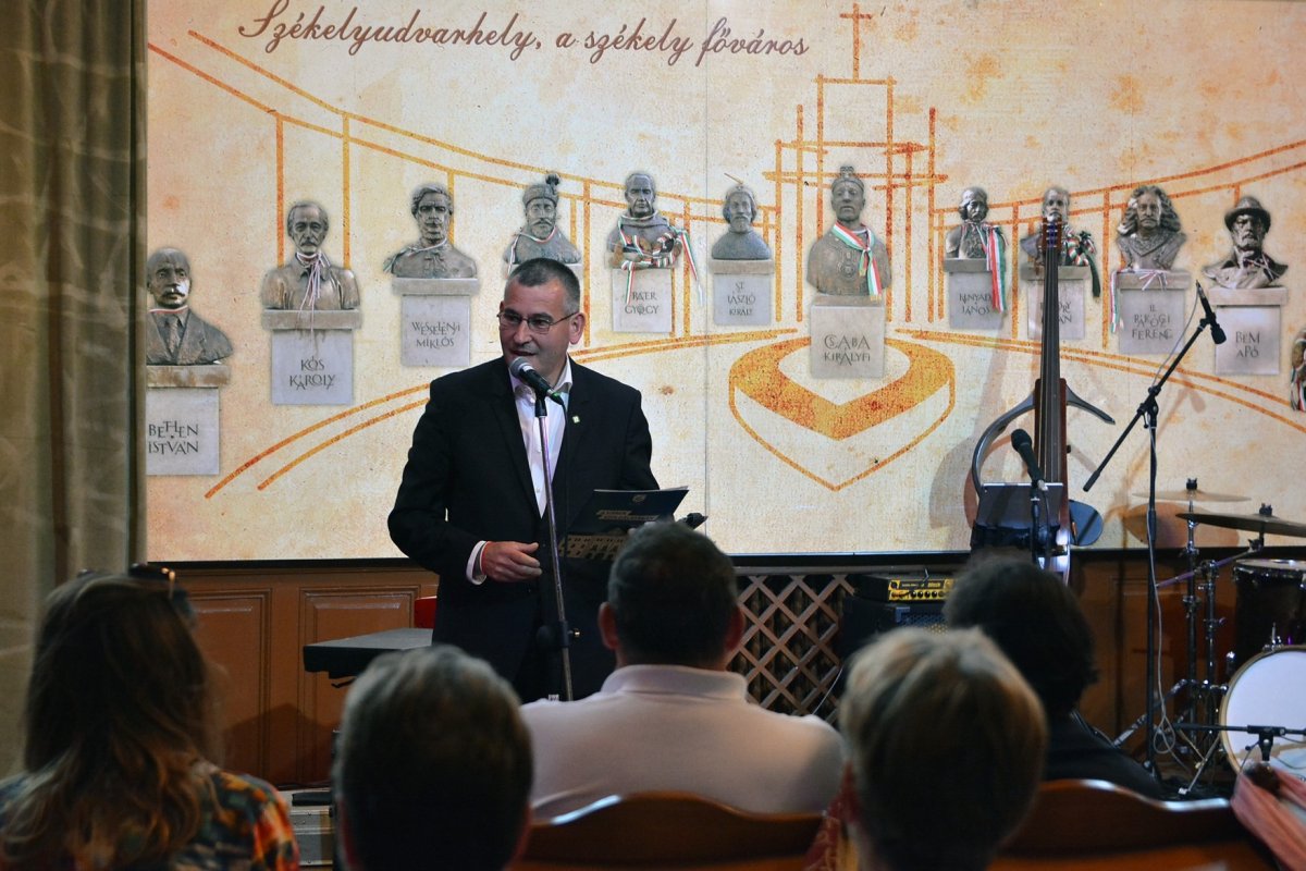 Gálfi Árpád •  Fotó: Lőrincz Csaba/Székelyudvarhely Polgármesteri Hivatala