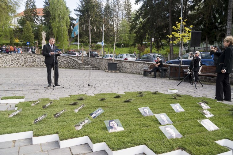 A holokauszt székelyudvarhelyi áldozataira emlékeztek