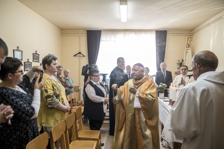 Felújították a kórházi kápolnát Udvarhelyen