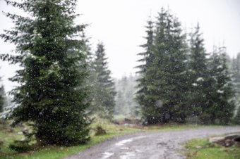 Visszatér a rossz idő: erős széllel, a hegyekben hóviharokkal érkezik a lehűlés