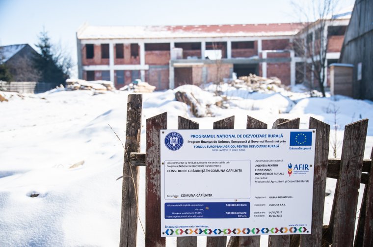 Tető alatt az új óvoda Kápolnásfaluban