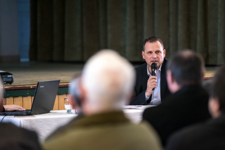Szentegyházi évértékelő beruházásokról és problémákról