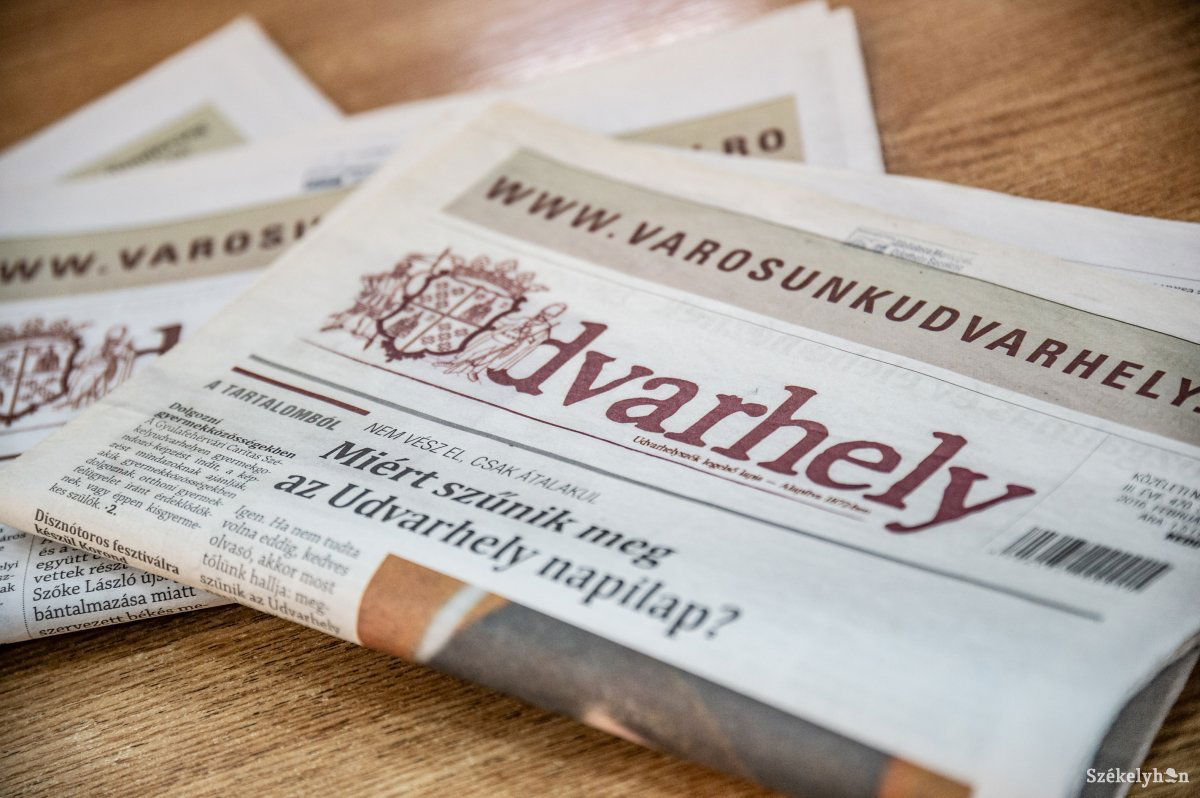 Az Udvarhely napilapot kiadó Udvarhelyi Média Kft. létrehozására és fenntartására összesen több mint 800 ezer lejt költöttek. Több mint 500 ezret szabálytalanul •  Fotó: Barabás Ákos