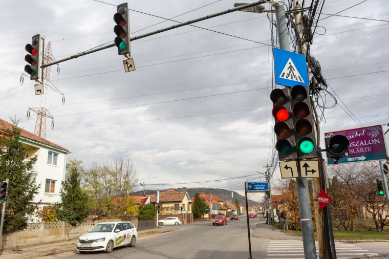 Dugóoszlató jelzőlámpák Székelyudvarhelyen