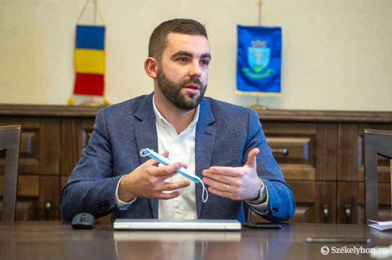 Koncz Hunor János polgármester visszaadná Székelykeresztúr régi fényét •  Fotó: Beliczay László