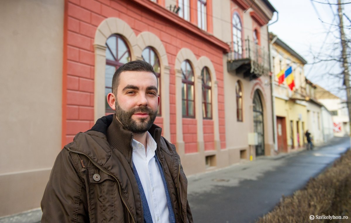 Koncz Hunor János januártól elkezdi a hivatali munka átszervezését •  Fotó: Beliczay László