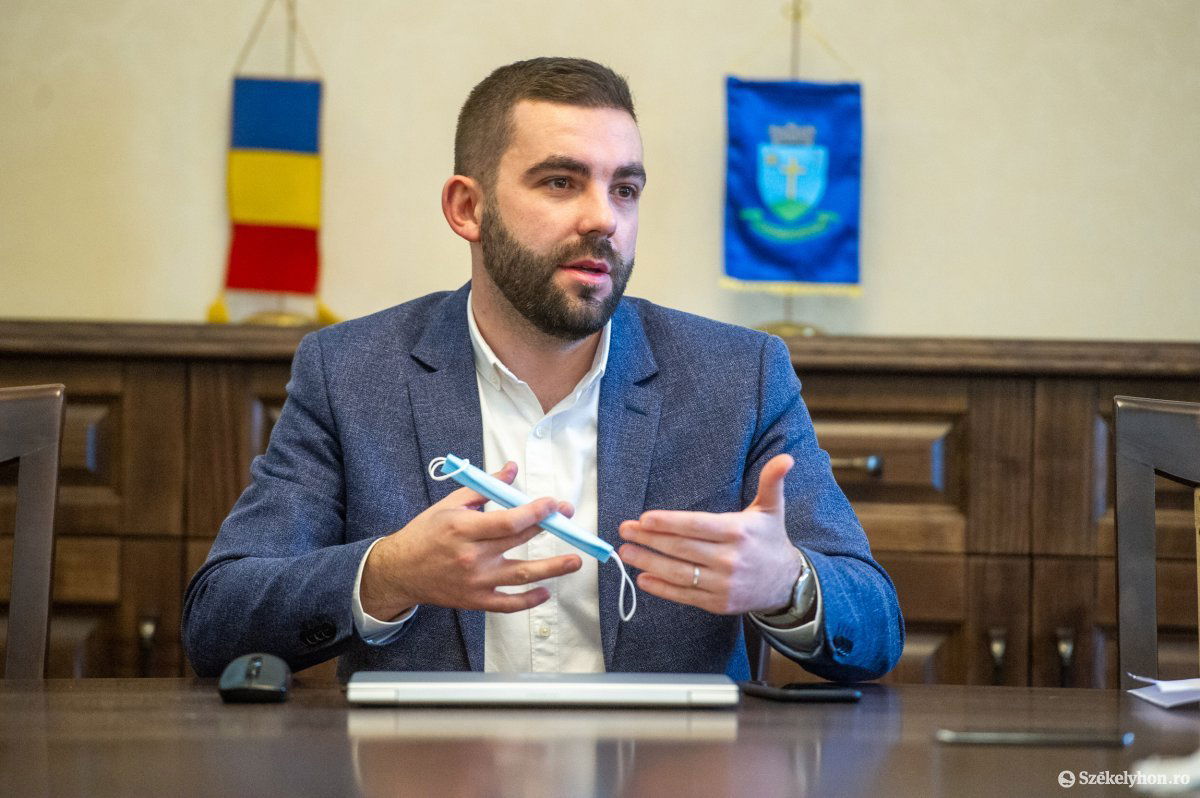 Koncz Hunor János székelykeresztúri polgármester •  Fotó: Beliczay László