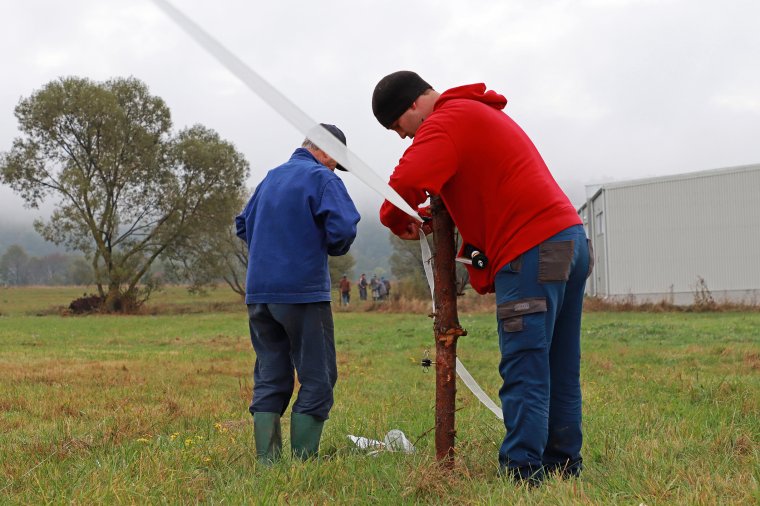 Helyreállították a megrongált villanypásztort