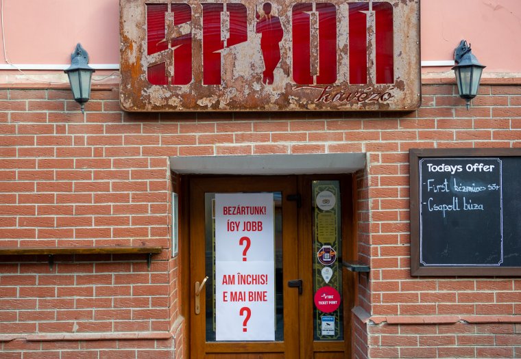 Újra kinyithatnak a vendéglátó egységek belső terei Székelyudvarhelyen