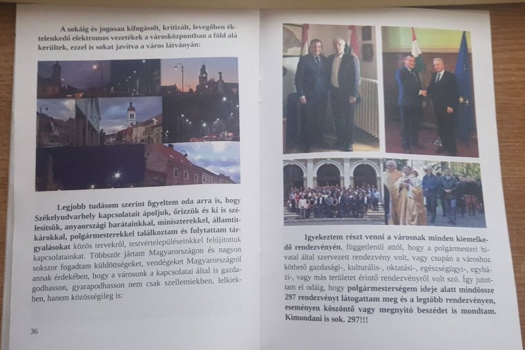 Nem járultak hozzá a magyarországi politikusok, hogy Gálfi kampánykötetében szerepeljenek