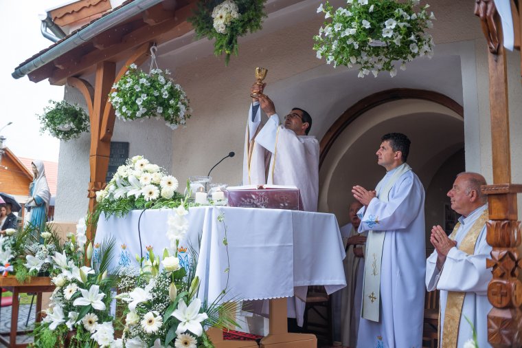 Kerekes László, kinevezett segédpüspök volt az oroszhegyi Nagyboldogasszony-búcsú szónoka