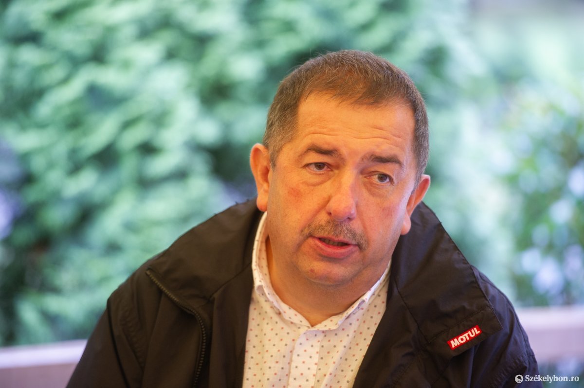 Ezerkétszáz szavazatra számít Bunta Levente &bullet;  Fotó: Beliczay László