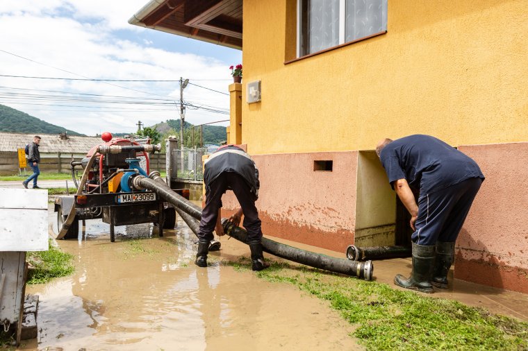 Fotókon a székelyudvarhelyi áradás utáni állapotok