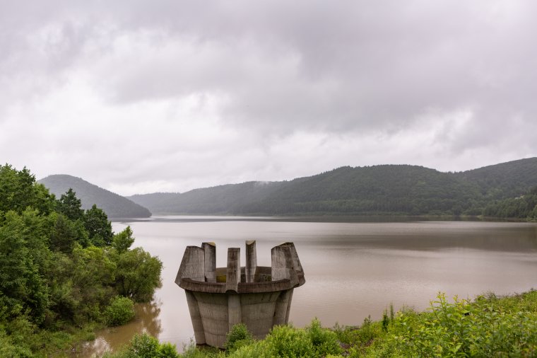 Több millió köbméternyi vizet fogott fel a zetelaki víztározó