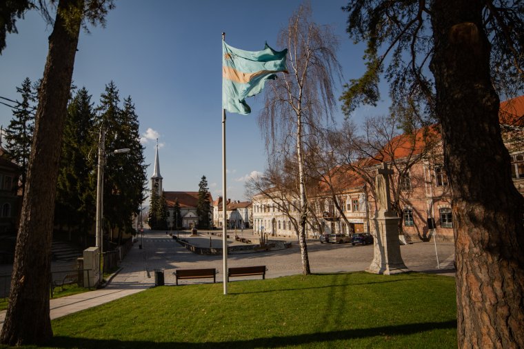 Képeken az üres Székelyudvarhely
