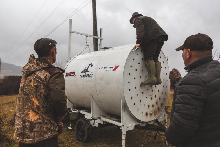 Bevált a medvecsapda Székelyudvarhelyen