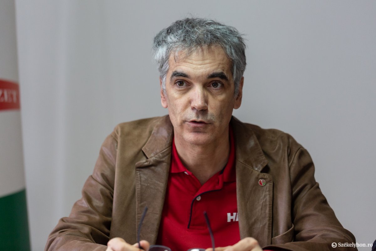 Nagy Pál kilép az Erdélyi Magyar Néppártból. Archív •  Fotó: Erdély Bálint Előd
