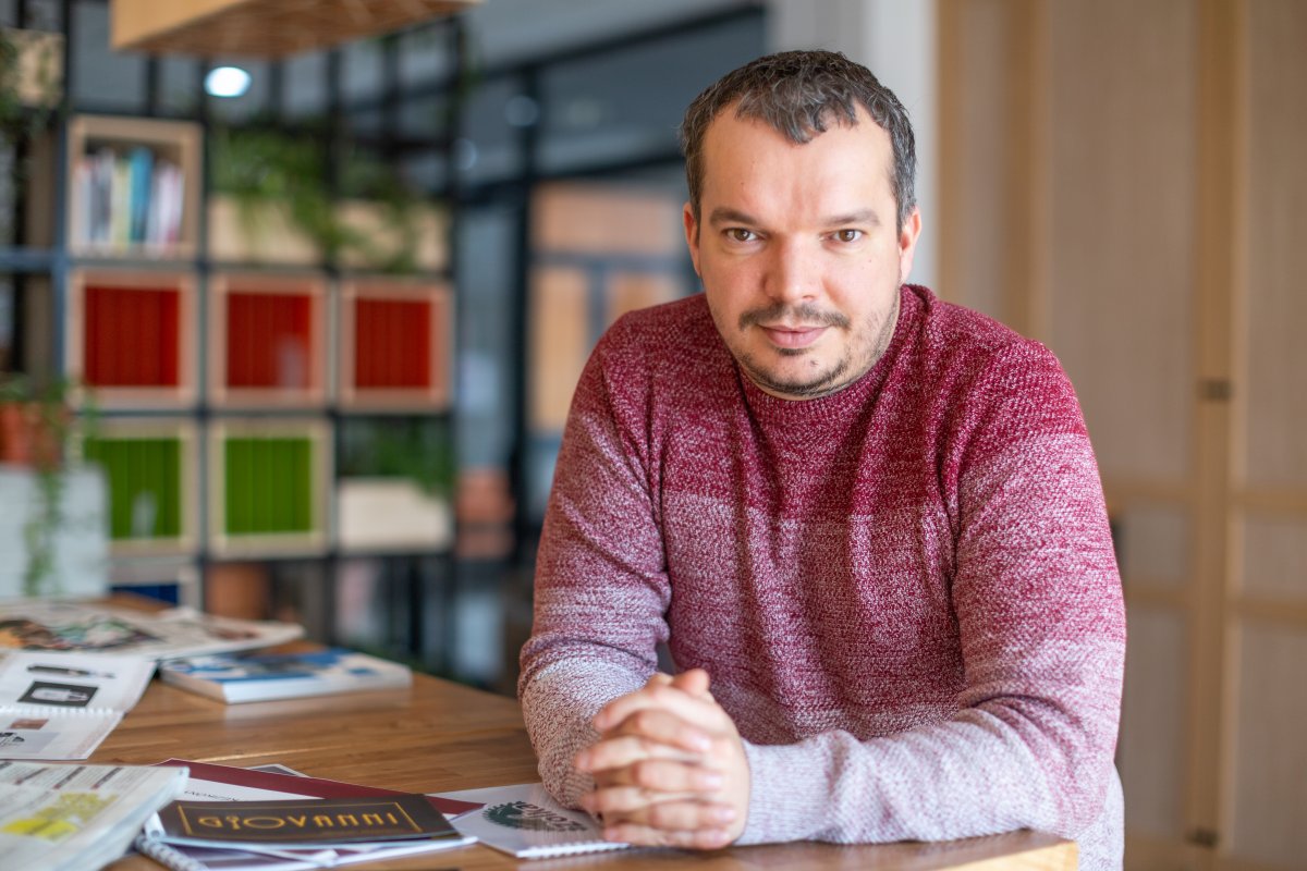 Szakács-Paál István: Életünk jelentős részét töltjük a munkahelyen, ezért fontos, hogy ott is jól érezzük magunkat •  Fotó: Erdély Bálint Előd