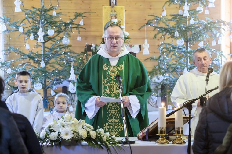 Pálos szerzetes Hargitafürdőn