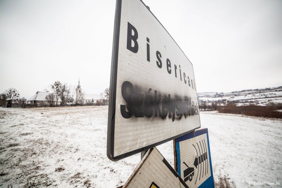 Fehéren feketén. A néppárt képviselői szerint a bákói fiatalember tette kimeríti az uszítás fogalmát &bullet;  Fotó: Erdély Bálint Előd