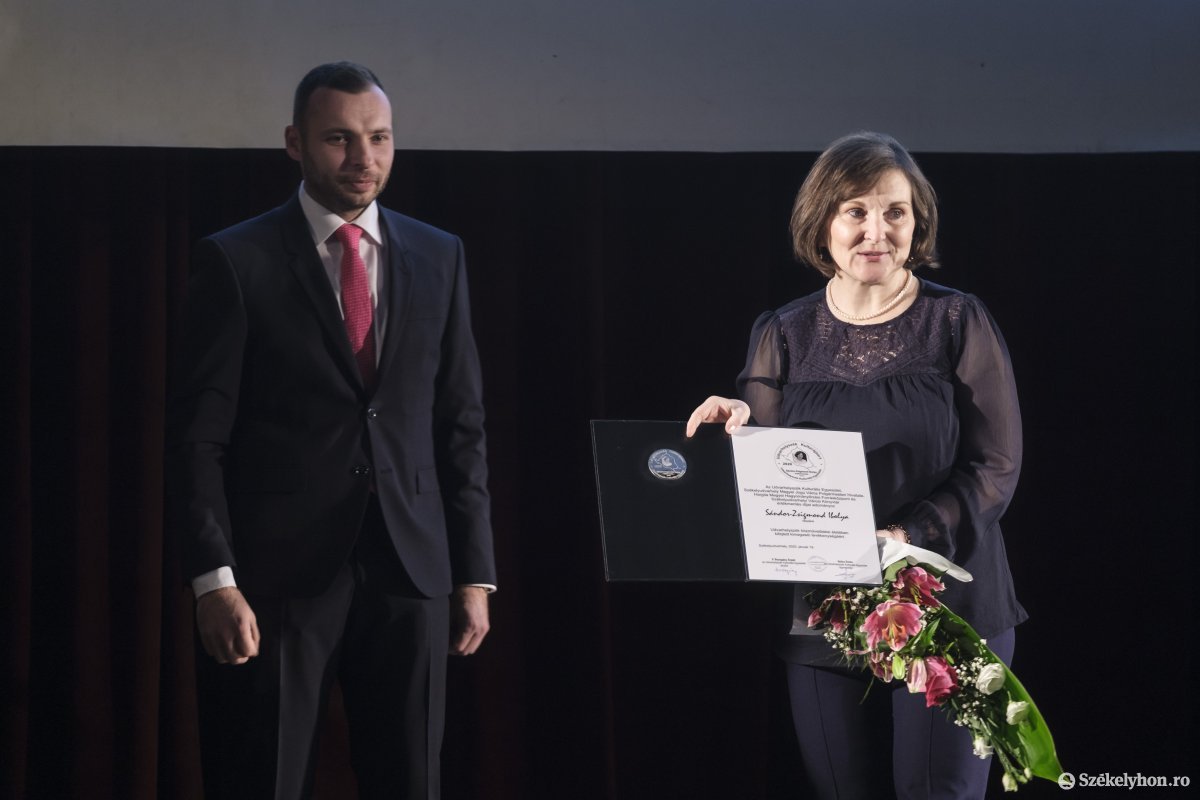 Sándor-Zsigmond Ibolya muzeológus, néprajzkutató •  Fotó: Veres Nándor