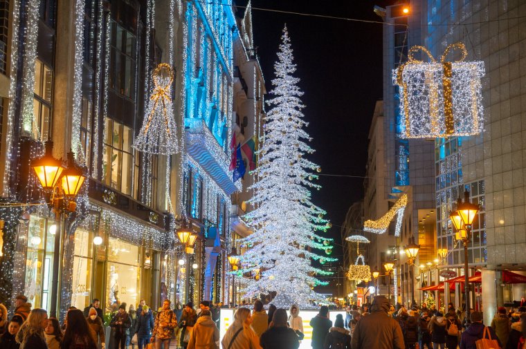 Képeken a budapesti karácsony