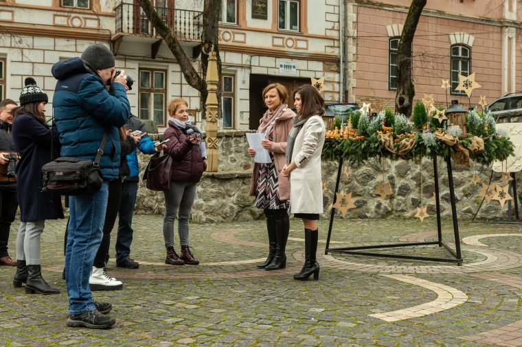 Karácsonyi vásárra készülnek Székelyudvarhelyen
