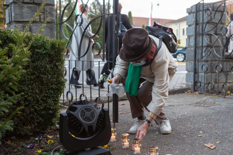 Tömeg nélküli megemlékezés az 1956-os hősök előtt Székelyudvarhelyen