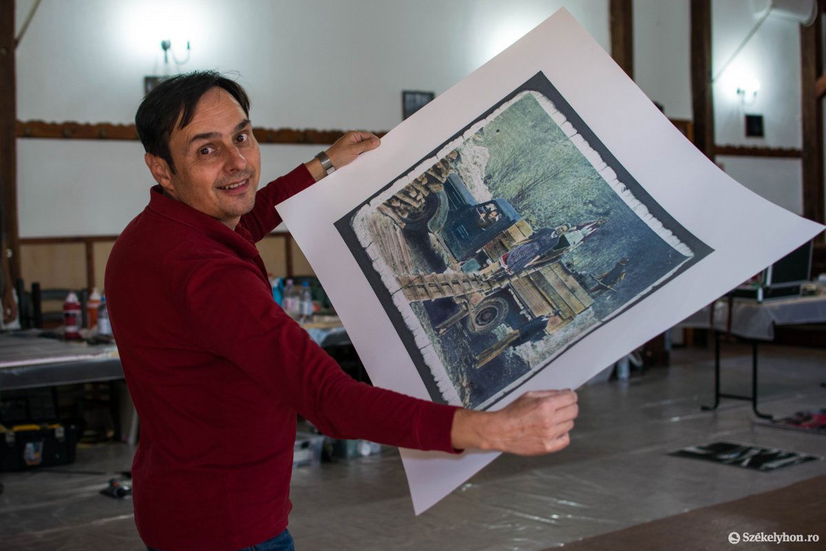 Lucian Muntean ötletgazda &bullet;  Fotó: László Ildikó