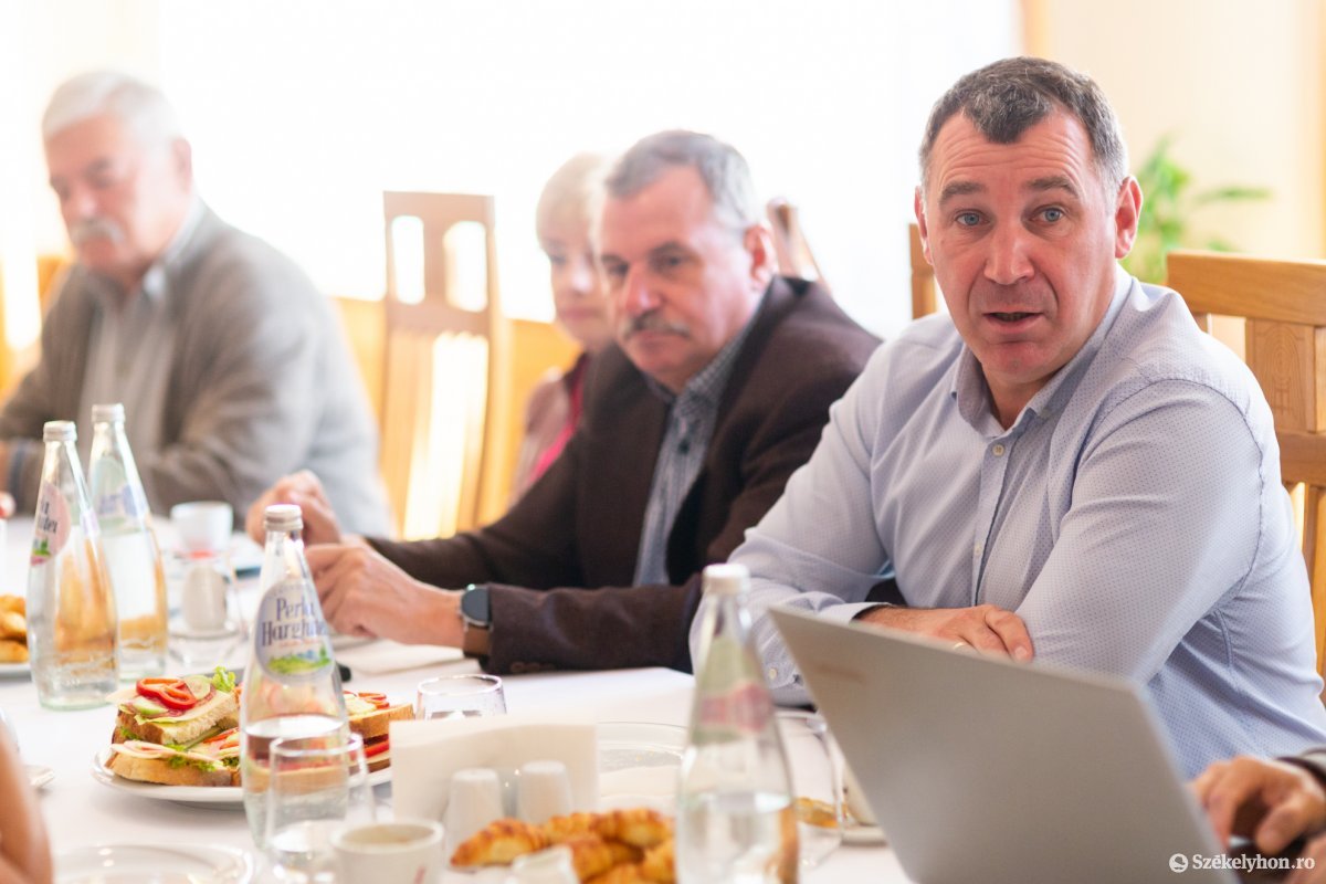 Nagy György, az UKKSZ elnöke •  Fotó: Erdély Bálint Előd
