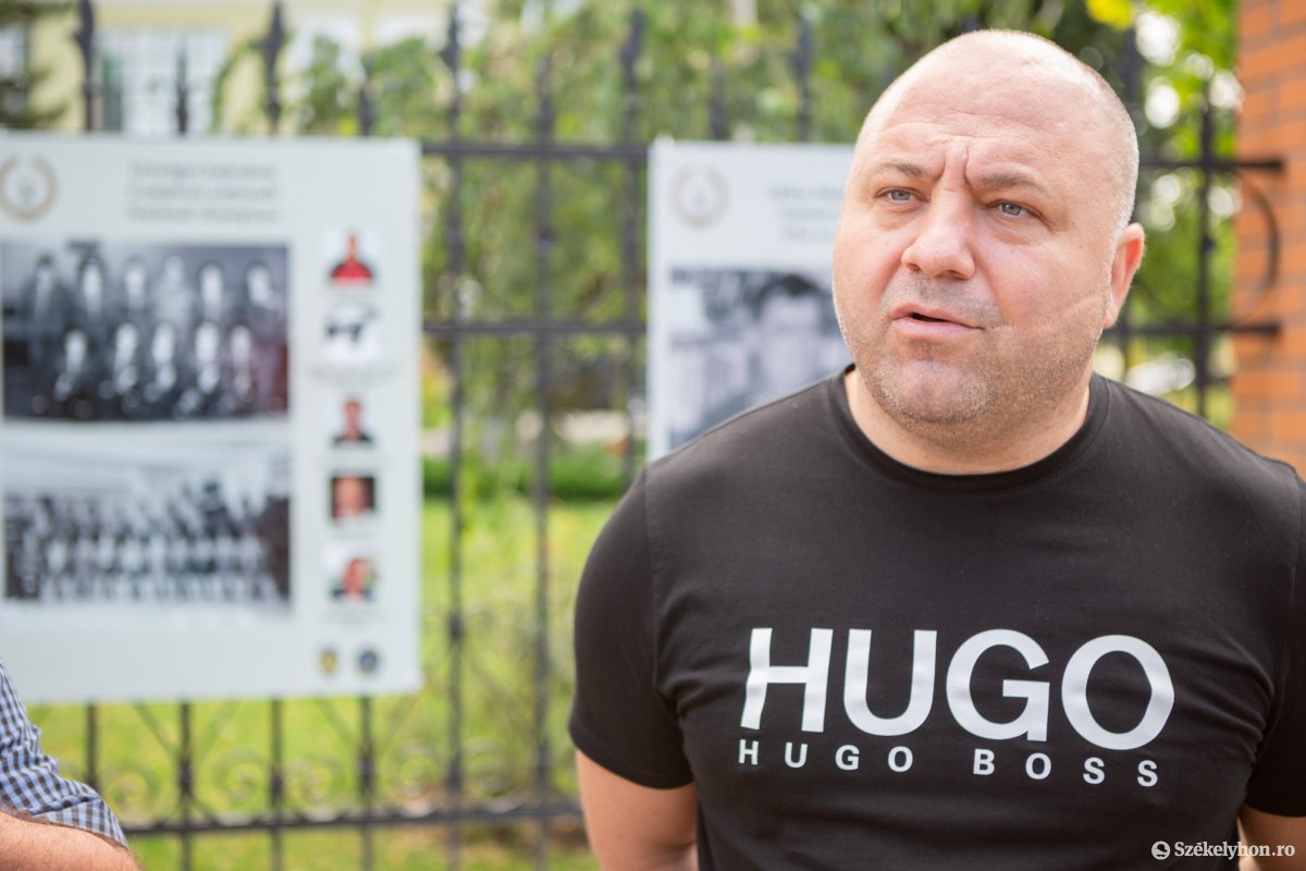 Székelyudvarhelyen élte újra fiatalkorát a birkózószövetség elnöke, Răzvan Pîrcălabu •  Fotó: Erdély Bálint Előd