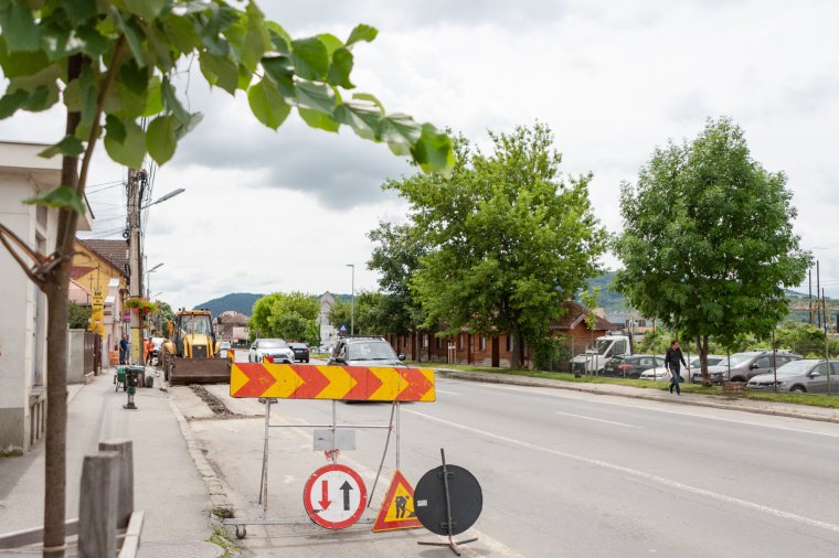 Két hónapig cserélik a gázvezetéket Székelyudvarhely forgalmi ütőerén