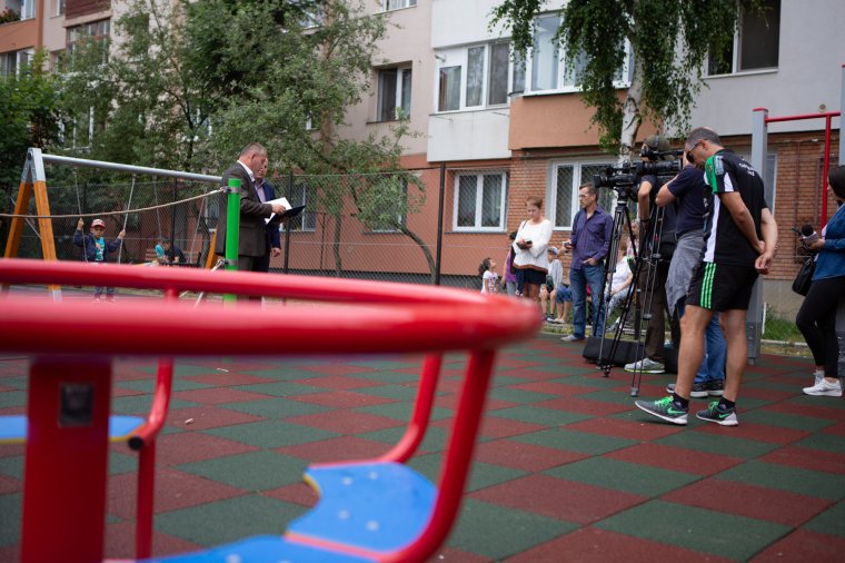 Kettő az egyben: új pálya és játszótér Székelyudvarhelyen