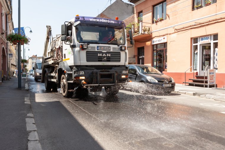 Hűsítő párakapukat terveznek kihelyezni Székelyudvarhelyen