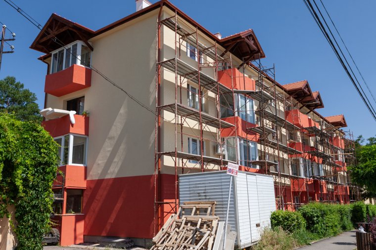 Még idén befejeznék egy székelyudvarhelyi tömbház hőszigetelését