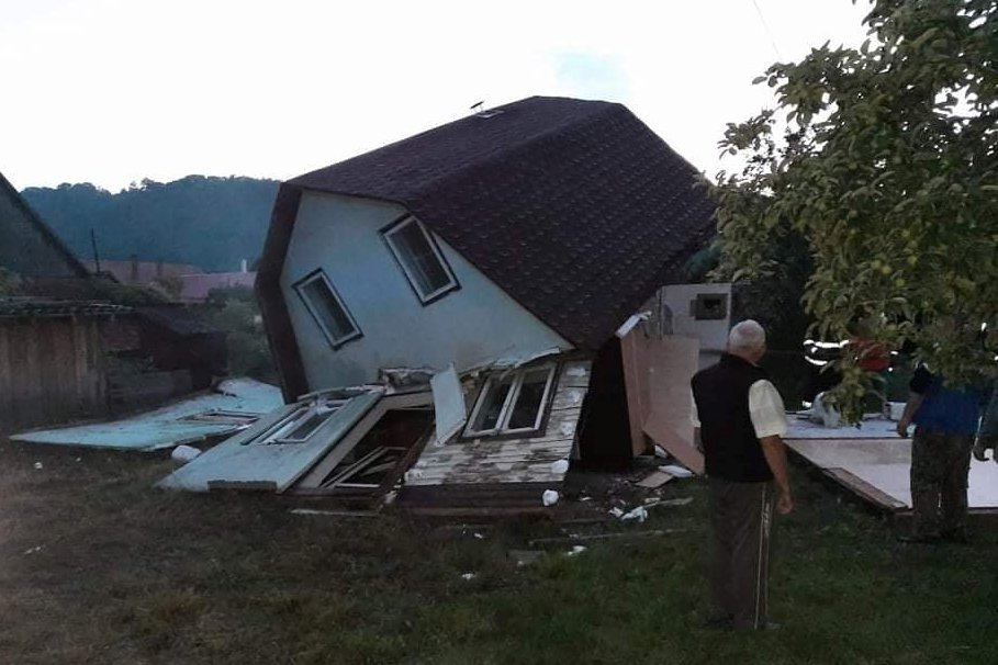 •  Fotó: Hargita megyei tűzoltóság