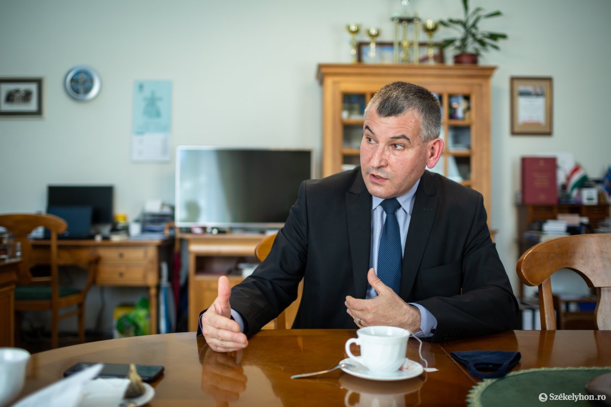Gálfi Árpád harmadik mandátumára pályázik •  Fotó: Erdély Bálint Előd